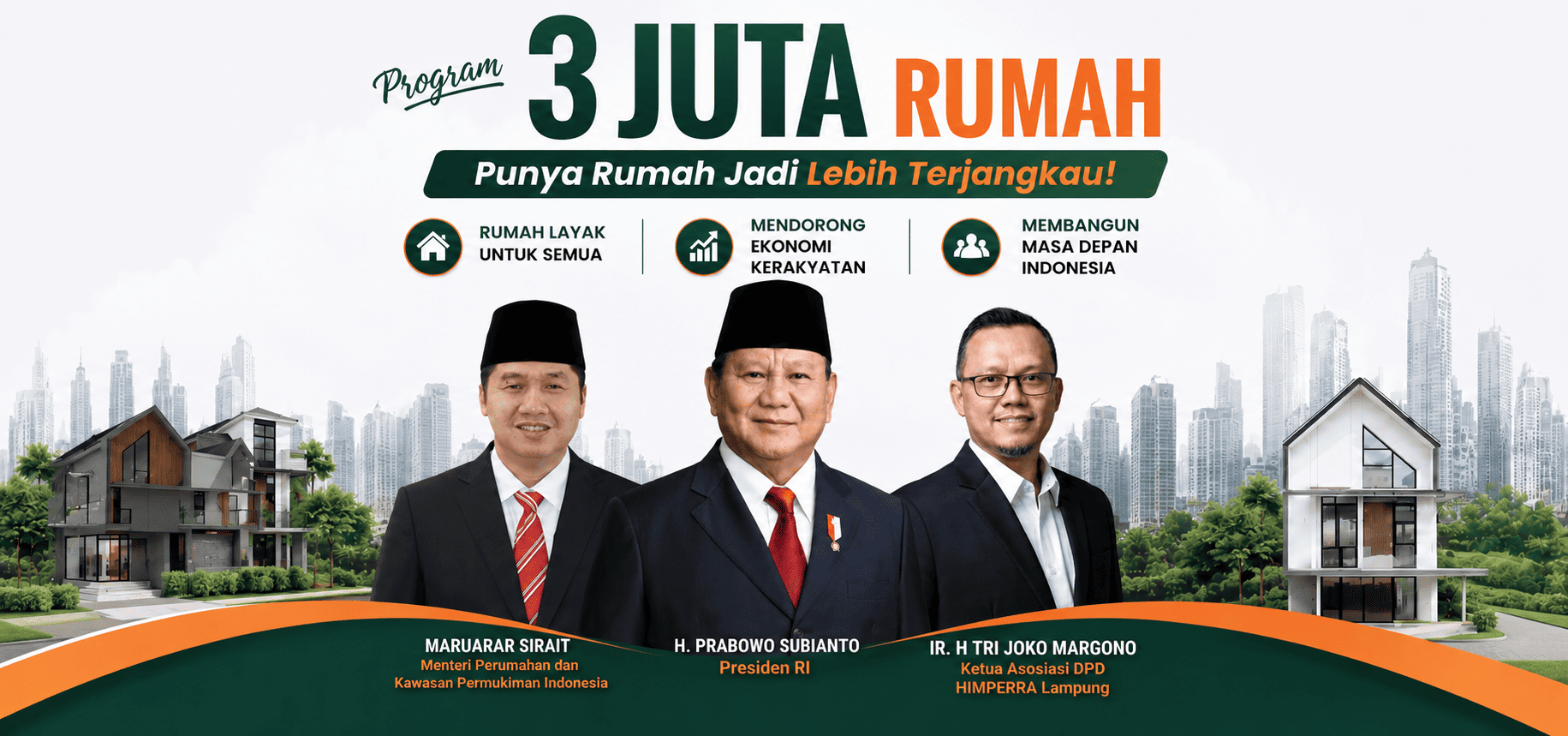 Turut Membangun dalam Progarm 3 Juta Rumah