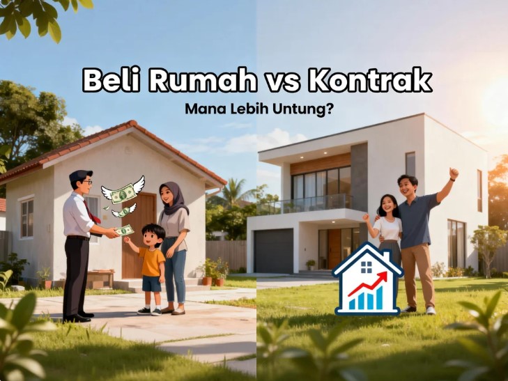 Lebih Untung Beli Rumah atau Kontrak? Hitungannya di Sini - Tips | Maco Properti