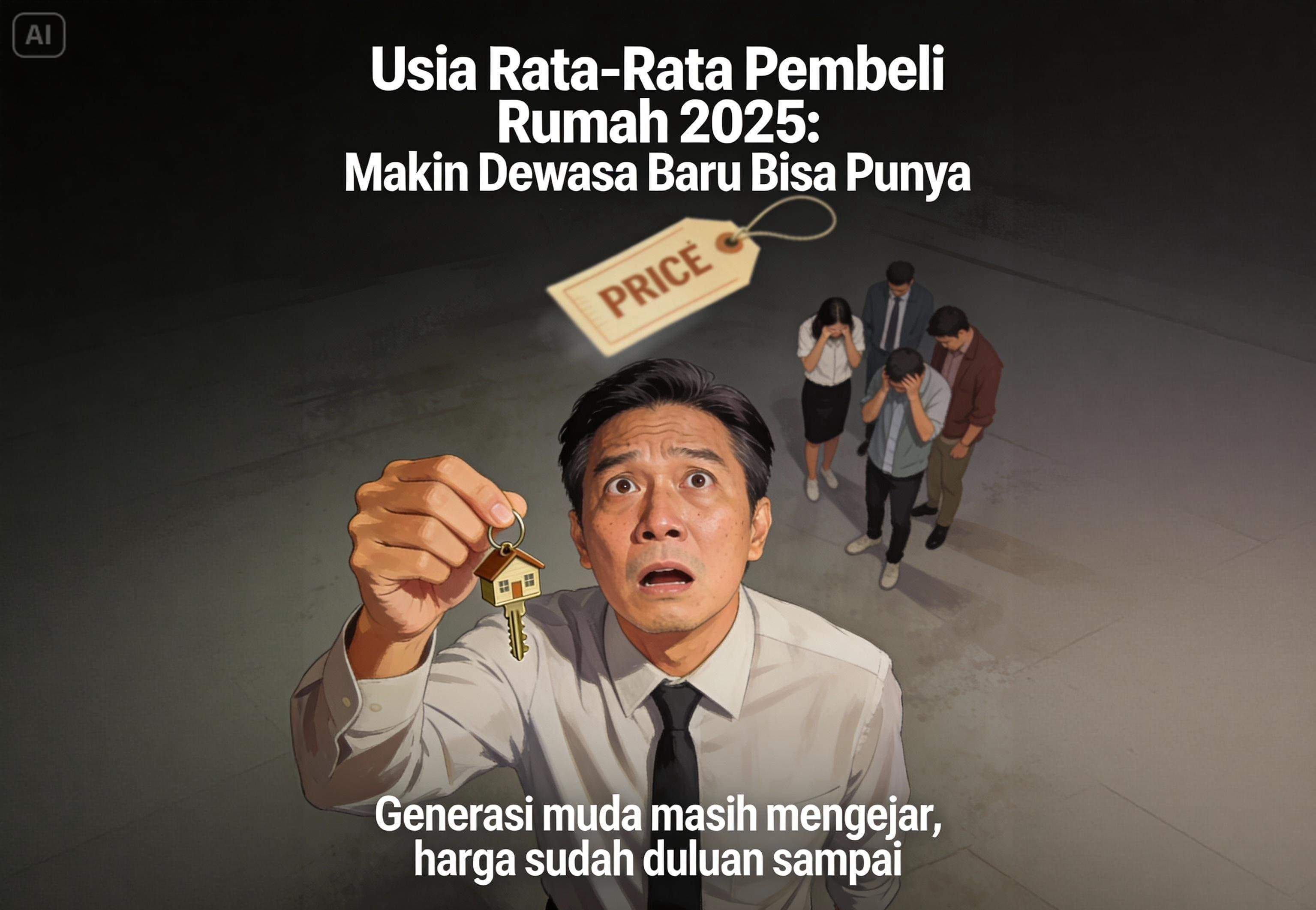 Perubahan Profil Usia Pembeli Rumah di Tahun 2025: First-Time Buyer Kini Makin Tua - Update | Maco Properti